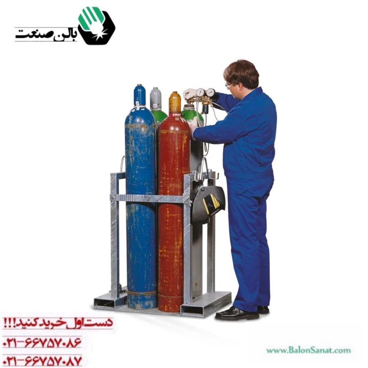 پالت اکسیژن کپسول ( سیلندر ) 4 تایی